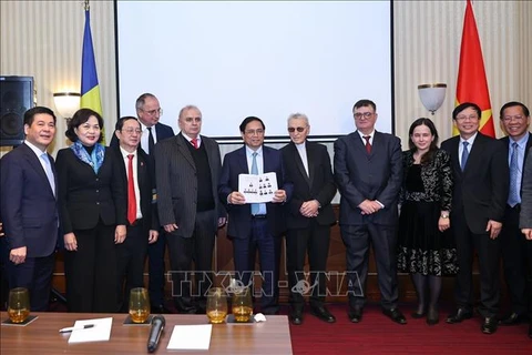 Prime Minister receives representatives of Romanian friendship organisations with Vietnam