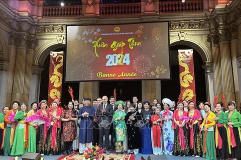 Tet celebrations held for Vietnamese in France, Germany