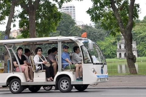 Hoan Kiem – Thang Long Imperial Citadel electric bus to debut