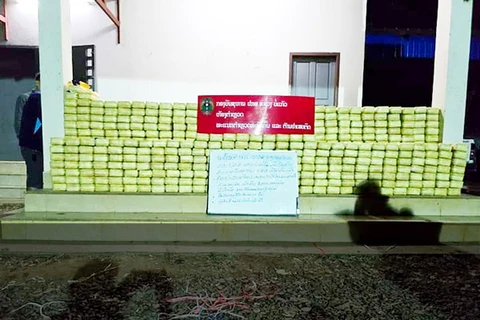 Lao police seize huge drug amount in Bokeo