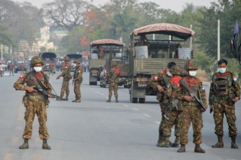 Myanmar declares martial law in two townships of eastern state