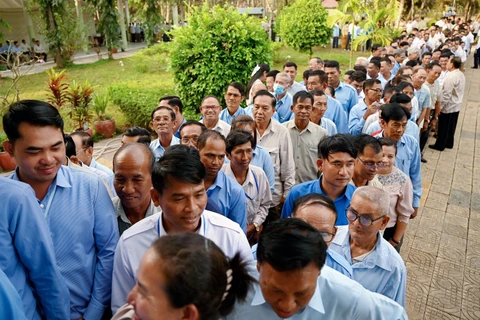 Cambodia’s ruling party wins 55 out of 58 seats in Senate election