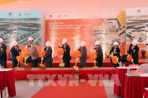 Tuyen Quang breaks ground on new biomass fuel plant with Japanese partner