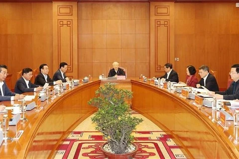 Party leader chairs meeting of personnel sub-committee of 14th National Congress