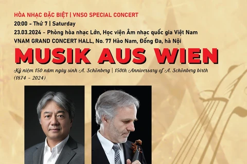 Vienna Philharmonic Concertmaster to perform famous violin concerto in Hanoi