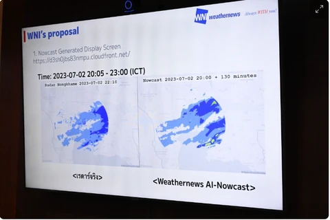 Bangkok implements AI for weather forecasts