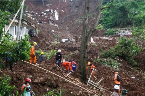 Landslide in Indonesia's West Java leaves one dead, nine missing 