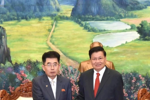 DPRK delegation visit Laos