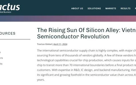 Vietnam proves growing foothold in semiconductor value: Tractus 
