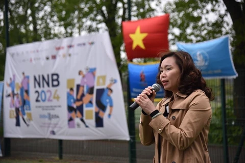 Football tournament for students held in France