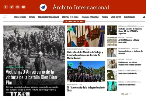 Argentinian media praises Dien Bien Phu Victory 