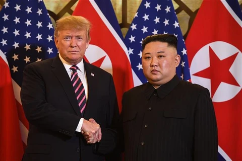 President Trump meets Chairman Kim Jong-un 