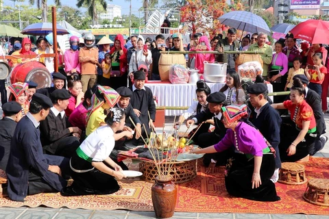 Unique cultural rituals of the Thai ethnic community