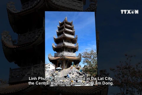 Linh Phuoc Pagoda-renowned spiritual venue in Da Lat