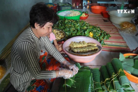 Banh Tet: Traditional cake in southern Vietnam