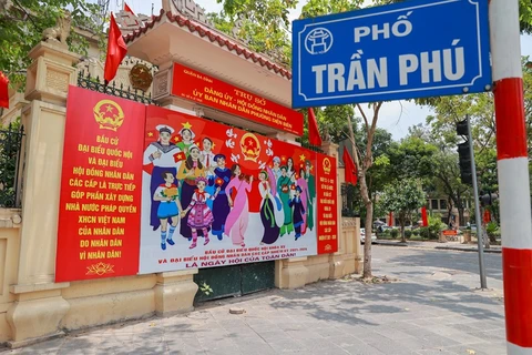 Hanoi streets adorned to welcome ‘national festival’