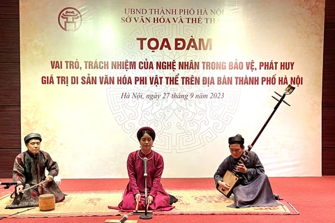 Hanoi acknowledges artisans’ role in intangible cultural heritage preservation