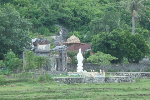 Ancient Hai Tang pagoda on Cu Lao Cham island