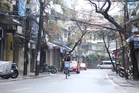 Peaceful beauty of Hanoi on the transition to a new year
