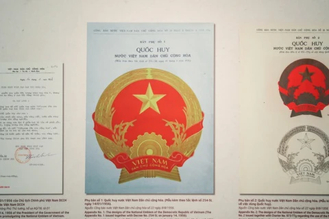 The story of the Vietnamese emblem after 65 years of being designed