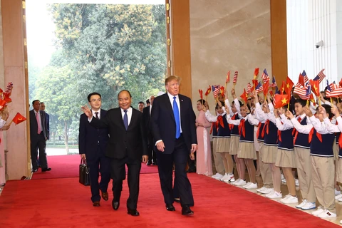 Vietnamese PM meets US President