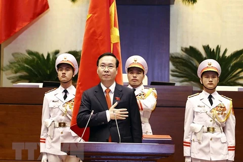 15th legislature elects Vo Van Thuong as State President