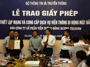 Licence goes to Vietnam’s 8th mobile network