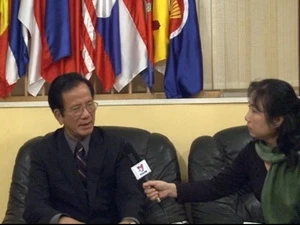 Minister of Planning and Investment Vo Hong Phuc grants an interview (Source: Dung Nam/VietnamPlus)