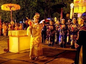 Xa Tac worship ritual is re-enacted in Hue (Source: VNA)