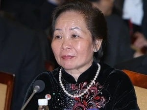 Vice State President Nguyen Thi Doan (Photo: Nhan Sang/VNA)