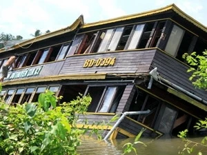 Din Ky tourism boat sinks on Saigon river (Source: Internet)