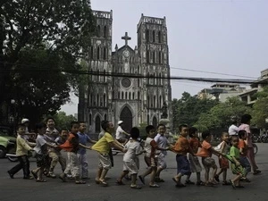 A work of VNA’s photo-journalist Hoang Minh Quoc (Source: Internet)