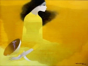 A painting by Do Huy Tuan (Source:VNA)