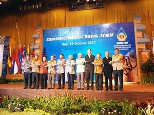 Heads of delegations at the meeting (Source:VNA)