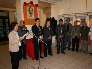 The exhibition's opening ceremony (Source:VNA)