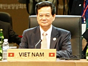 PM Nguyen Tan Dung at the summit (Source: VNA)