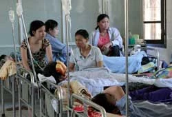 Ha Noi - based Bach Mai Hospital is always crowded with patients. Photo: VNA