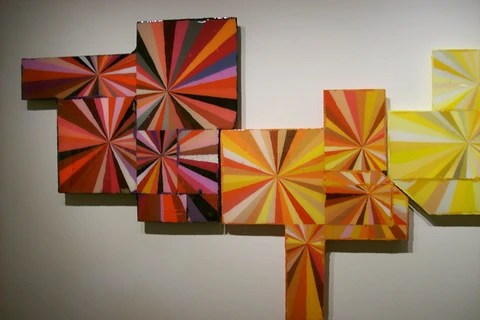 A painting displayed at the 4th BIAB exhibition in 2010 (Source: Internet) 