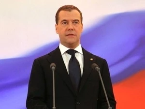 Russian Prime Minister Dmitry Medvedev (Source Getty Images)