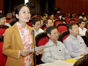 Deputy Siu Huong from Gia Lai province. Photo: VNA