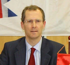 UK Ambassador in Vietnam Antony Stokes (Source: vccinews.com).