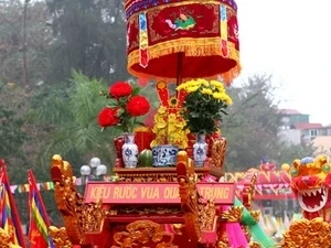 Worship altar deicated to Quang Trung King (Source: VNA)