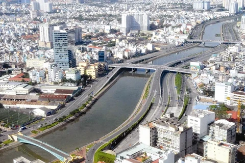 Tau Hu-Ben Nghe Canal in HCM City. Photo: VNA