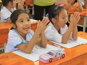 Children at the SOS Children's Village in central Thanh Hoa province (Source: VNA)