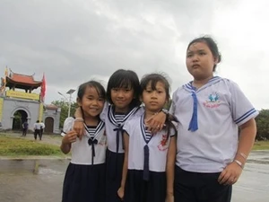 Pupils on Truong Sa islands (Source: Vietnamnet)