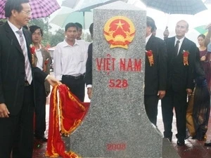 Vietnam-Laos border marker (Source: VNA)