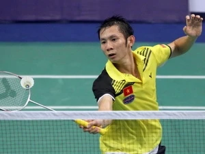 Badminton player Nguyen Tien Minh (Source: VNA)