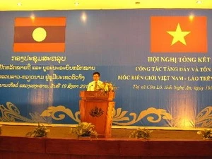 FM Pham Binh Minh addresses the event Photo: VNA