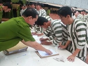 As many as 15,446 domestic and foreign prisoners nationwide will be released on August 30 (Source: VNA)