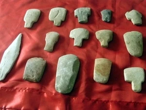 Stone tools found in the northern province of Thai Nguyen (Source: VNA)